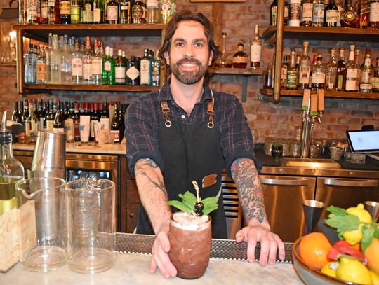 Andrew Cobaen, head bartender at Bar Tulia